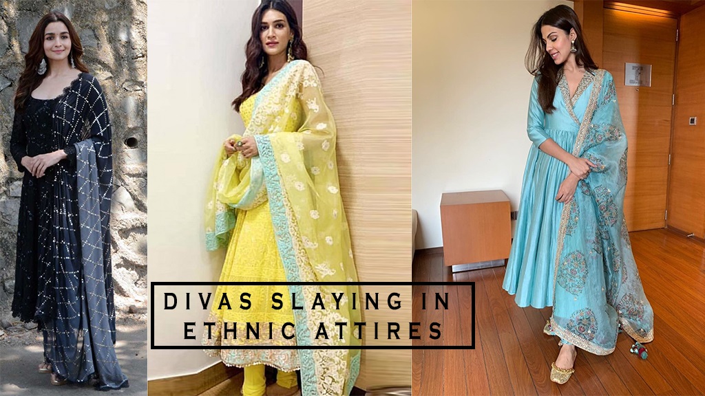 Bollywood Divas Slaying in Ethnic Attires