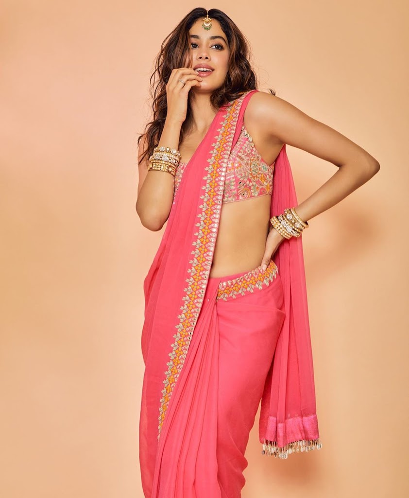 jhanvi kapoor photos in saree